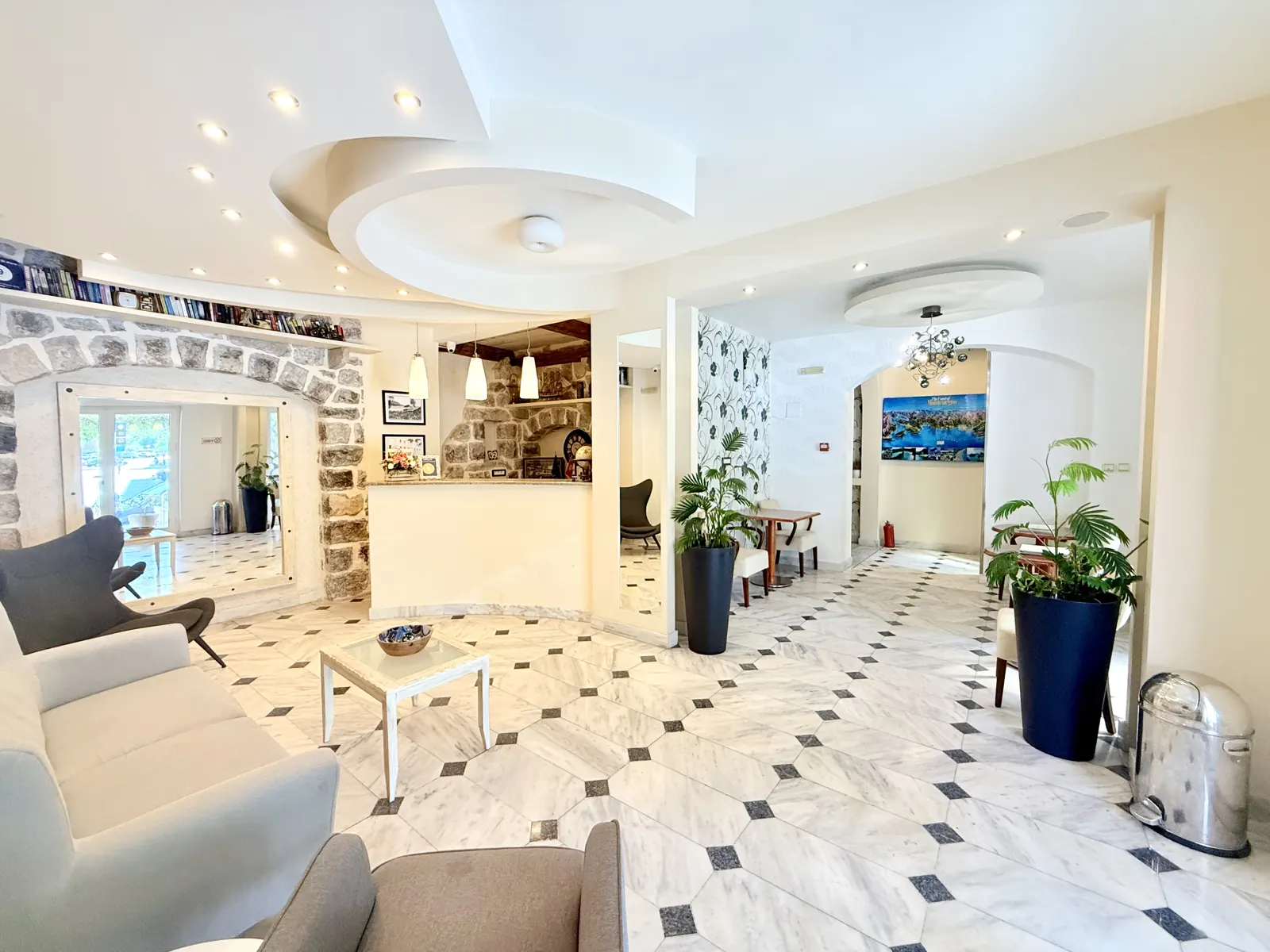 Reception and lobby
